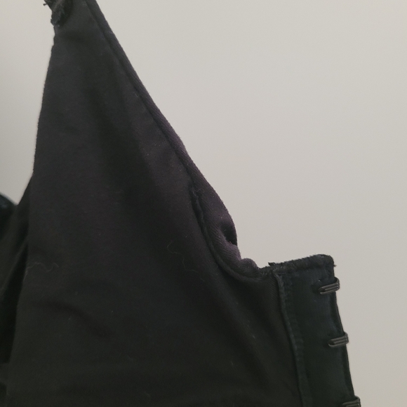 AUDEN 42DDD Lightly Padded Underwire Bra Adjustable Crisscross Back Black - Picture 9 of 11